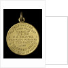 Medal commemorating the wreck of Hudson Bay Company steamer 'Beaver', 1892; reverse by C.W. McCain