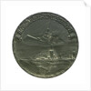 Medal commemorating the sinking of 'Leon Gambetta' by U5, 1915; obverse by Hans Schwathe