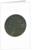 Medal commemorating the sinking of 'Leon Gambetta' by U5, 1915; reverse by Hans Schwathe