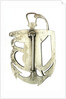 U-boat badge; reverse by unknown