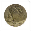 Medal commemorating relief in Belgium; reverse by G. Petit