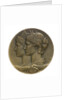 Medal commemorating the visit of the Russian fleet to Toulon, 1893; obverse by J.C. Chaplain