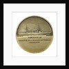Medal commemorating Admiral de Tourville (1642-1701) and the cruiser 'Tourville'; reverse by J.A. Pingret