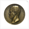 Medal commemorating Admiral Jules Sébastien César Dumont d'Urville (1790-1840) and the colonial destroyer 'Dumont d'Urville' by E.A. Oudin