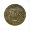 Medal commemorating the sinking of the SS 'Lusitania', 1915; reverse by R. Baudichon