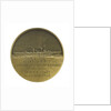 Medal commemorating the minister Jeane Baptiste Colbert (1619-1683) and the cruiser 'Colbert'; reverse by T. Bernard