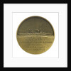 Medal commemorating the minister Jeane Baptiste Colbert (1619-1683) and the cruiser 'Colbert'; reverse by T. Bernard