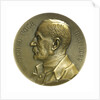 Medal commemorating Marshal Ferdinand Foch (1851-1929)  and the cruiser 'Foch'; obverse by Georges Henri Prud'homme
