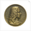 Medal commmemorating Governor Joseph Marquis Dupleix (1697-1763) and the cruiser 'Dupleix'; obverse by Louis Patriarche