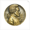 Medal commemorating  Joseph Antoine Raymond Bruny, Chevalier d'Entrecasteaux (1737-1793) and the destroyer 'D'Entrecasteaux'; obverse by Anie Mouroux-Martin
