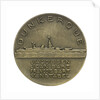Medal commemorating the battleship 'Dunkerque'; reverse by Pierre Turin