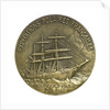 Medal commemorating Jean Baptiste Charcot (1867-1936) and the 'Pourquoi Pas'; reverse by Paul Richer