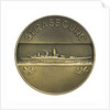 Medal commemorating the battleship 'Strasbourg'; reverse by P.A. Morlon