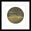 Medal commemorating the battleship 'Strasbourg'; reverse by P.A. Morlon