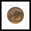 Medal commemorating the opening of the Forth Bridge, 1890; obverse by Lauer Bros.