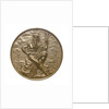 Medal commemorating the opening of the Keil canal, 1895; obverse by G. Loos