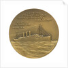 Medal commemorating Prince and Princess Henry of Prussia and the 'Cap Trafalgar'; reverse by M. Hansen