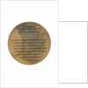 Medal commemorating the rescue of the crews of seven Dutch merchantmen; reverse by J.J. van der Goor