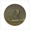 Medal commemorating the SS 'Amstelstroom' torpedoed, 1917; obverse by Unknown