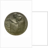 Memorial medal commemorating the Dutch lost at sea, 1914-1918; obverse by C.J. van der Hoef