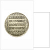 Medal commemorating Admiral Michel Adrianzoon de Ruyter (1607-1676); reverse by unknown