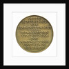 Medal commemorating Admiral and General C. J. Snijders (1852-1932); reverse by T. Dupuis