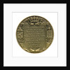 Medal commemorating Admiral Jan van Galen (1604-1653); reverse by J. van der Goor
