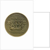 Medal commemorating Admiral Egbert Meeuwsz Kortenaar (died 1665); reverse by J.J. van der Goor