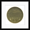 Medal commemorating Lieutenant Jan Carel Josephus van Speyk (1803-1831); reverse by J.J. van der Goor