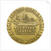 Medal commemorating the Suez Canal Clearance 1956-1957; reverse by M. Kutterink