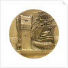 Medal commemorating General Francesco Amilcare Dupanloup from the inhabitants of Savona; obverse by unknown