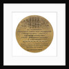 Medal commemorating General Francesco Amilcare Dupanloup from the inhabitants of Savona; reverse by unknown
