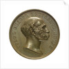 Medal commemorating Admiral Count Lutke; obverse by B.V. Alexejeff