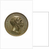 Medal commemorating Admiral Count Lutke; obverse by B.V. Alexejeff
