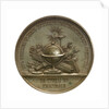 Medal commemorating Admiral Count Lutke; reverse by B.V. Alexejeff
