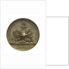 Medal commemorating Admiral Count Lutke; reverse by B.V. Alexejeff