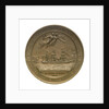 Medal commemorating the first Spanish expedition to the Isthmus of Panama, 1886; reverse by E. Arnaum
