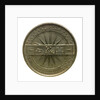 Token commemorating the National Maritime Exhibition of Cadiz, 1887; reverse by A. Galvien