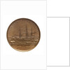 Medal commemorating the first navigation of the North East Passage, 1879; reverse by Lea Ahlborn