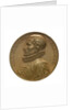 Medal commemorating the landing of Columbus in San Salvador, 1492; obverse by Lea Ahlborn