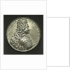 Medal commemorating the Duke of Saxony wrecked near Stockholm, 1702; obverse by C. Wermuth