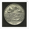 Medal commemorating the Duke of Saxony wrecked near Stockholm, 1702; reverse by C. Wermuth