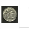 Medal commemorating the Duke of Saxony wrecked near Stockholm, 1702; reverse by C. Wermuth