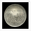 Medal commemorating the floods in Europe, 1784; obverse by J.C. Reich