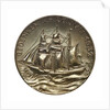 Medal commemorating the loss of the training ship SS 'Niobe', 1932; obverse by Karl Goetz