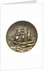 Medal commemorating the loss of the training ship SS 'Niobe', 1932; obverse by Karl Goetz