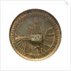 Medal commemorating the raising of HMS 'Sultan', 1889; reverse by P. Ferrea