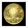 Medal commemorating the first transatlantic cable, 1858; obverse by Tiffany & Co.