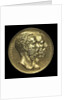 Medal commemorating Admiral von Tegetthoff and General Gablenz, 1874; obverse by Januer