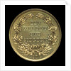 Medal commemorating Admiral von Tegetthoff and General Gablenz, 1874; reverse by Januer